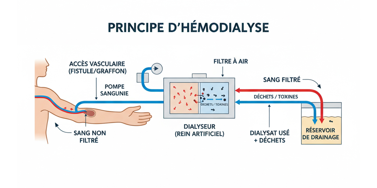 Hémodyalise technique