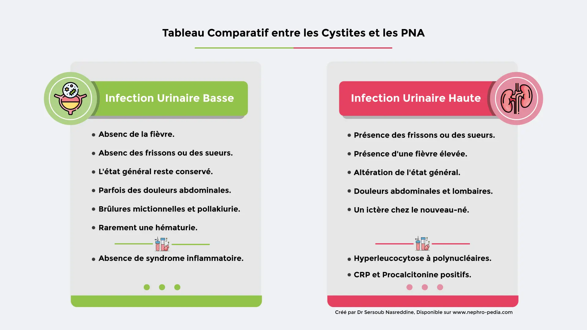 comparaison entre PNA et Cystite comparaison entre PNA et Cystite